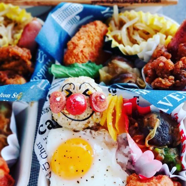 こんな時こそアンパンマン弁当♪