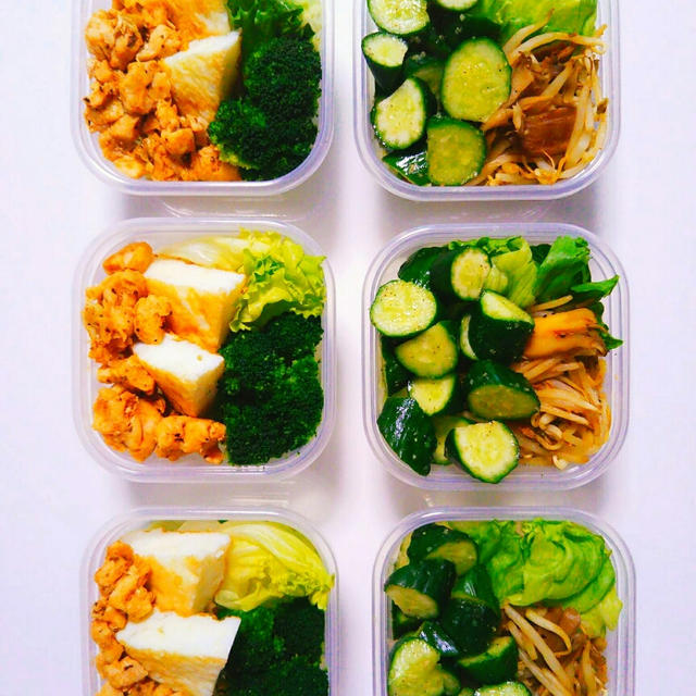ミールプレップ=ダイエット用作りおきお弁当