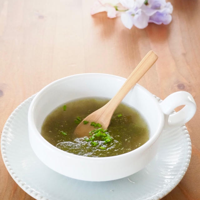 【recipe】即席しょうがのカップスープ…