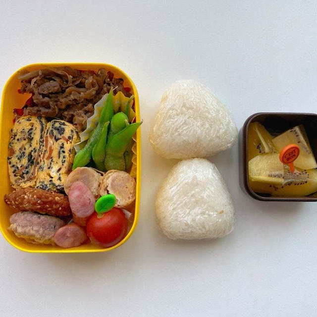 冷食だらけのお弁当とお届け物♡