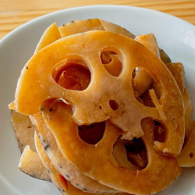 【野菜ひとつ】れんこんの甘酢炒め