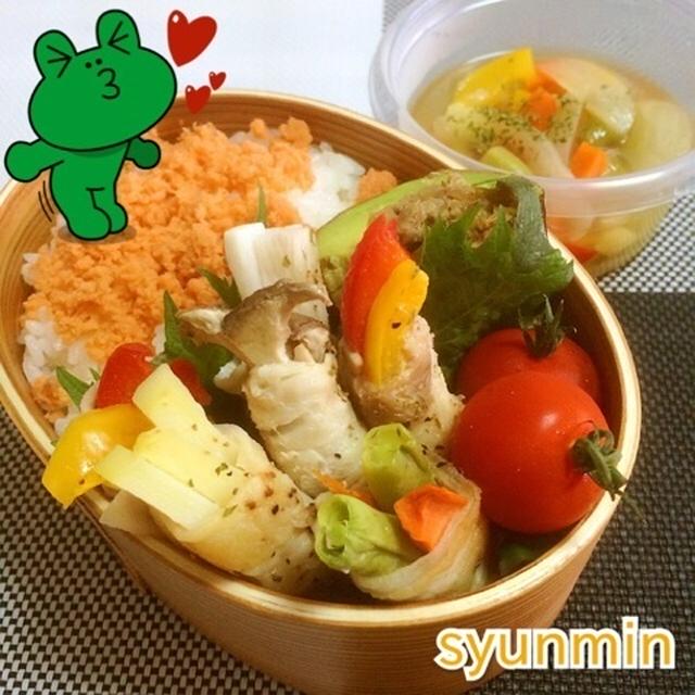 2014/06/11弁当 雨の日ヘルシーお弁当★クッキング