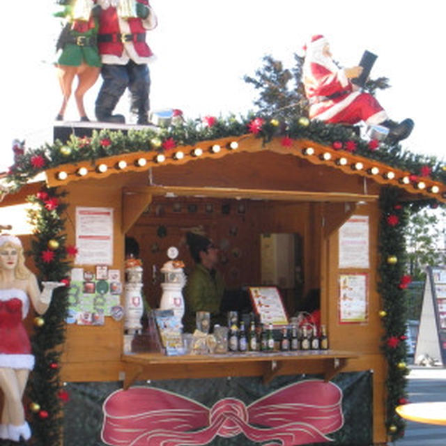 クリスマスの屋台