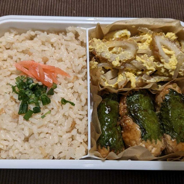 わたしのお弁当　〜帆立ごはんのお弁当〜