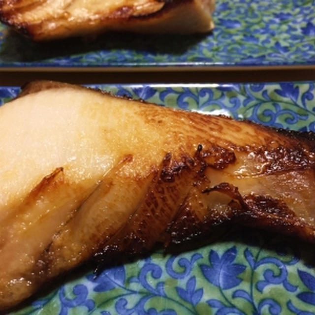 ブリの塩麴焼き・ポン酢焼き＆遊びに来たちーちゃん♪