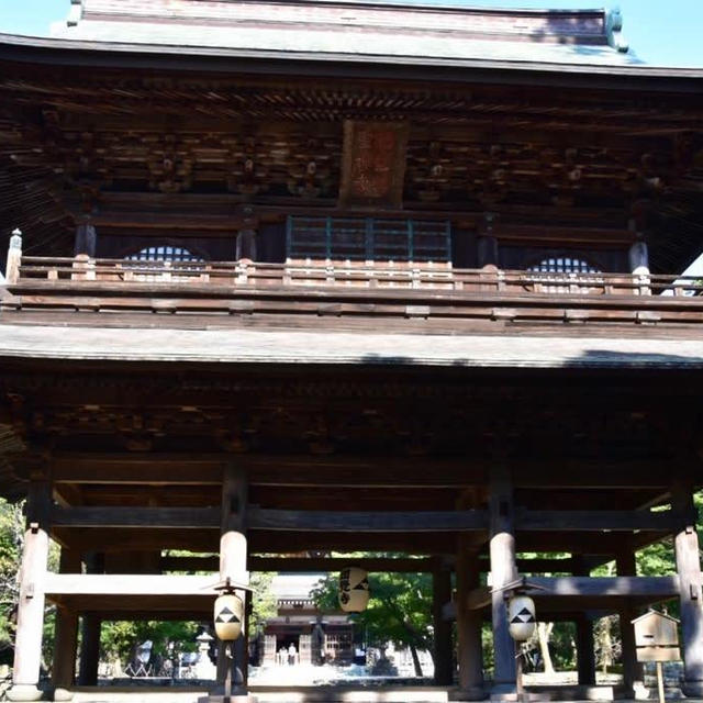 円覚寺の門　夏目漱石の「門」ののモデルになったそうです。