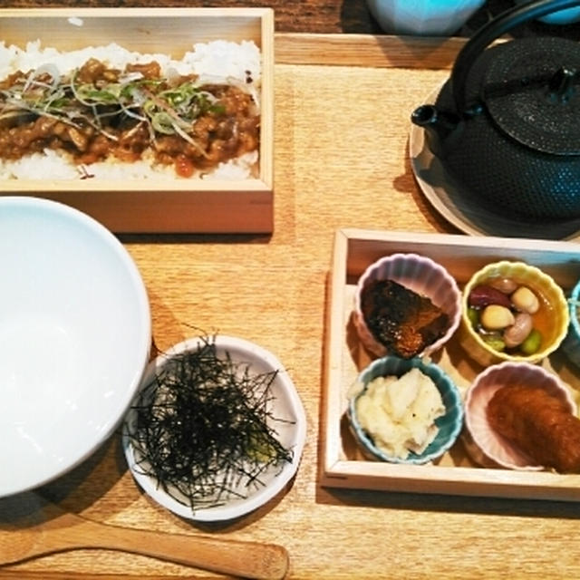 京都石塀小路 豆ちゃでランチ～コレド日本橋