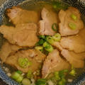 自家製煮豚でラーメンとどんぶり