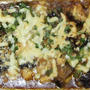 茄子と豆腐の麻婆グラタン＆ベビーホタテのバター醤油