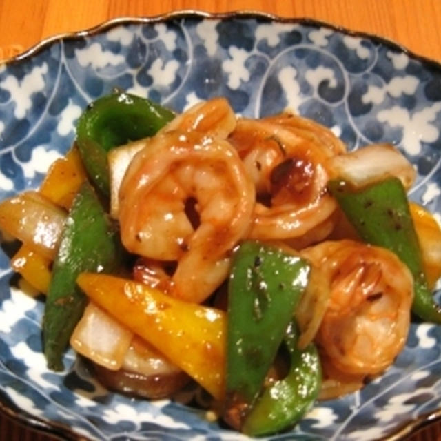 エビの豆豉炒め＝チャオメン！？