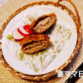 椎茸のハーブ肉詰フライ♪ Flied Shiitake Mushroom with Herb