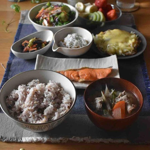 朝ごはんー