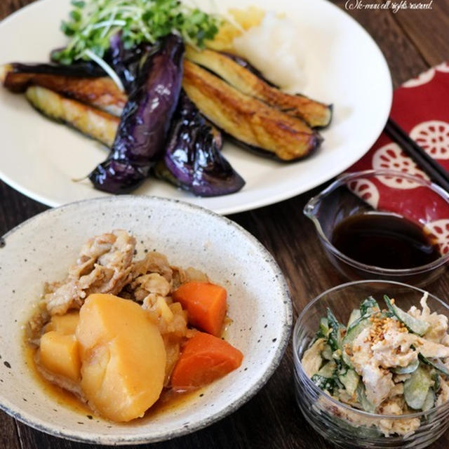 揚げ茄子ポン酢。～物心ついた時から運動神経がない話～