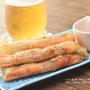 お酒のおつまみに♪簡単♪明太餅チーズのカリカリ春巻きレシピ