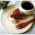 休日のもう一つのお楽しみ♡常備スイーツ♬コーヒーの香りしっとりケーキです(*ﾉωﾉ)