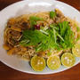 アサリと水菜のパスタ