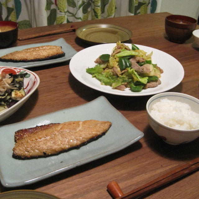 豚ばらとキャベツの甘味噌炒め