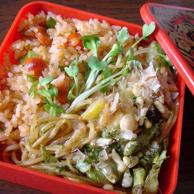 ケチャライス＆焼きそば弁当