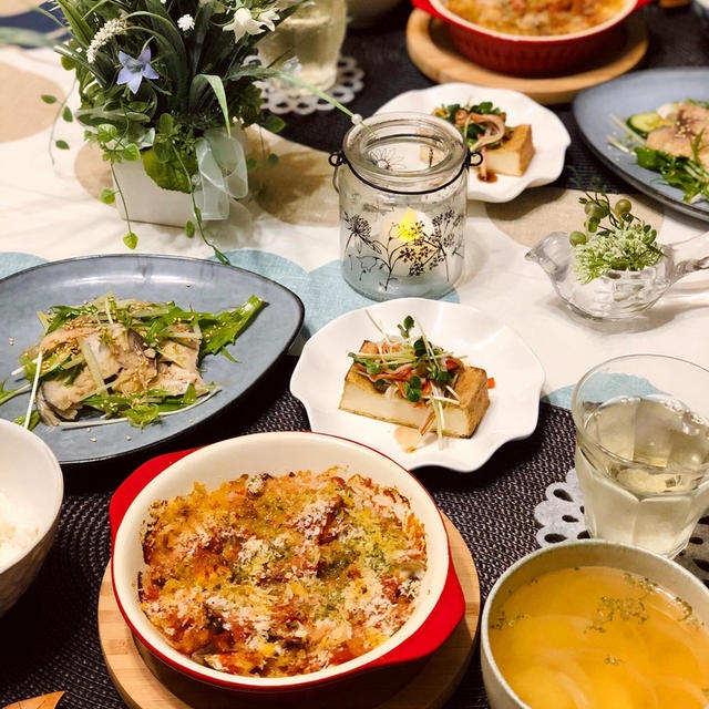 鯖缶レシピ♪鯖と春キャベツの香草パン粉焼き