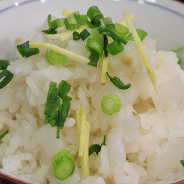 365日米レシピNo.28「桜島大根ご飯」