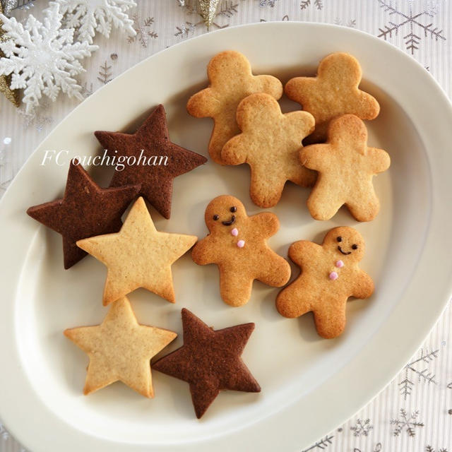 クリスマスにピッタリ♡ジンジャークッキー