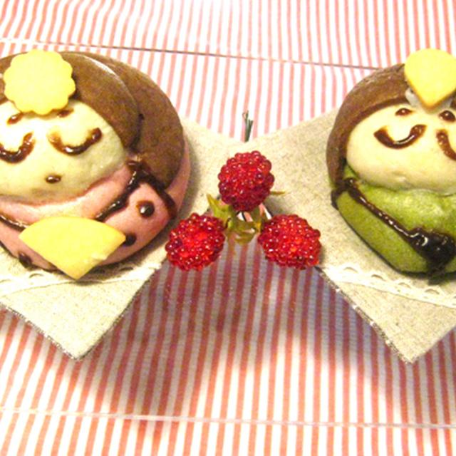 ひな祭りパン♡＊