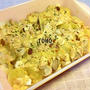 レンジで簡単♪ジャガイモとエリンギの味噌ツナマヨネーズ焼き