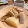 今季最後のおでんで　晩ごはん