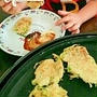 孫ちゃんと簡単で美味しいお好み焼きパーティー