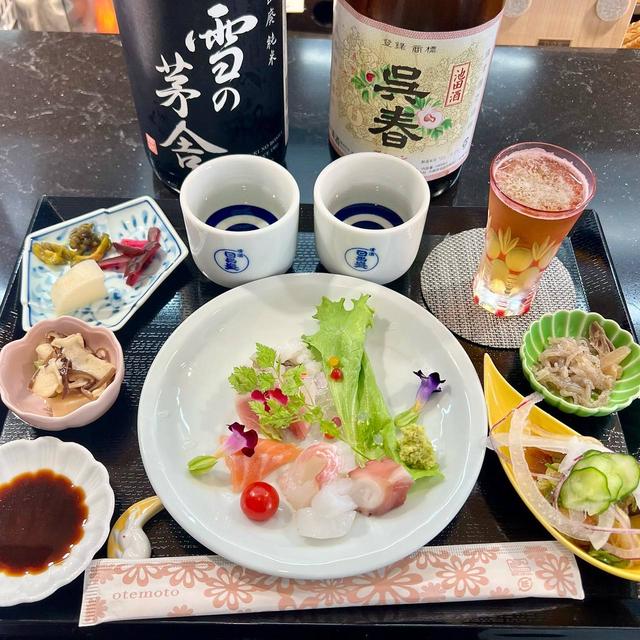 おだしと旬彩 割烹いおり　西宮市甲子園口　ランチタイム限定ちょい飲みセット