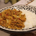 【recipe】キャベツのスパイスキーマカレー／皿割泣