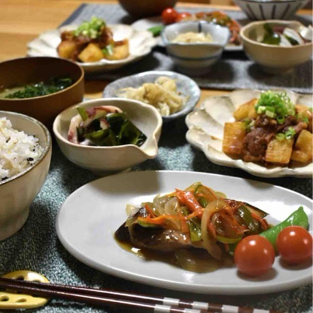【レシピ】レンジde豚肉と長芋のマーボー風✳︎作り置き✳︎お弁当のおかず✳︎ご飯のおかず…レンチン調理ばかりです