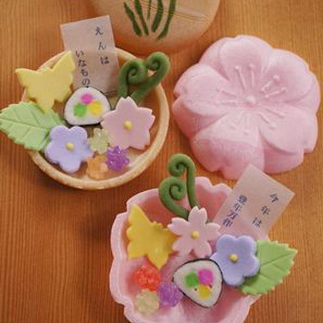 いただきもの♪春らしくて可愛い石川県「山海堂」の御干菓子♪