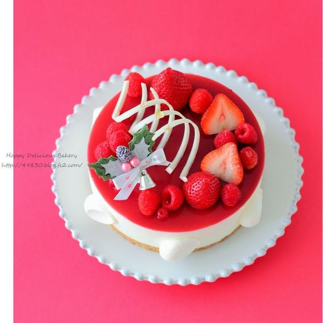 今年のクリスマスケーキとお花パン。