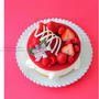 今年のクリスマスケーキとお花パン。