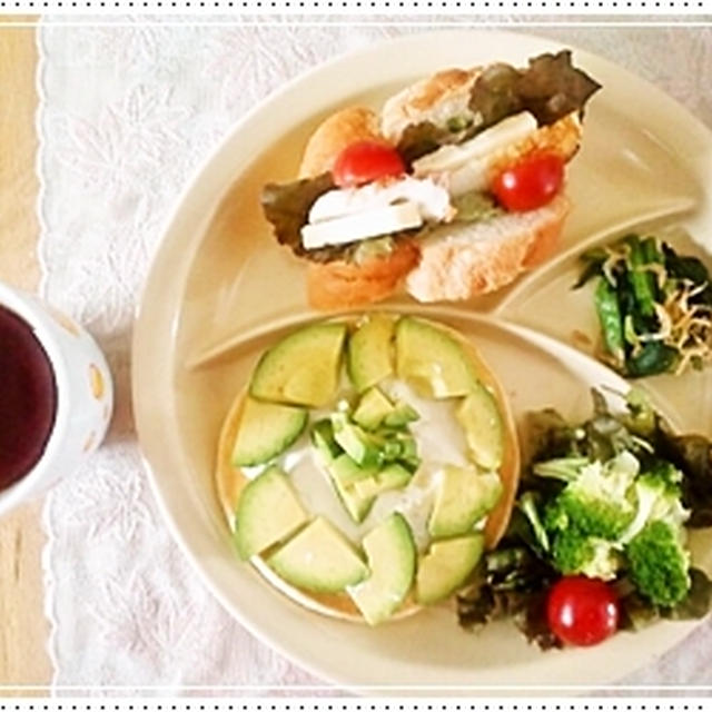 6/14◇うちごはん　ひび割れハートの豆腐ハンバーグ