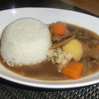 カロリー控えめ！ラム肉カレー