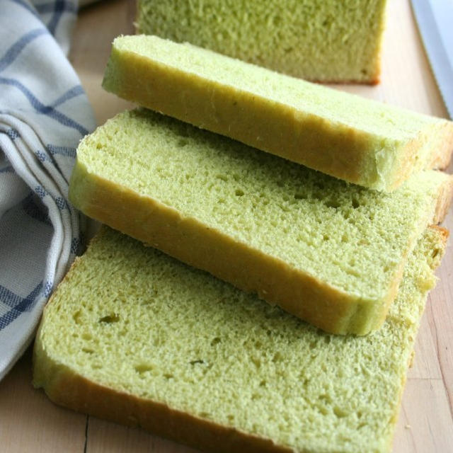 Spinach Pullman Loaf二度目の正直?! みどりな食パン