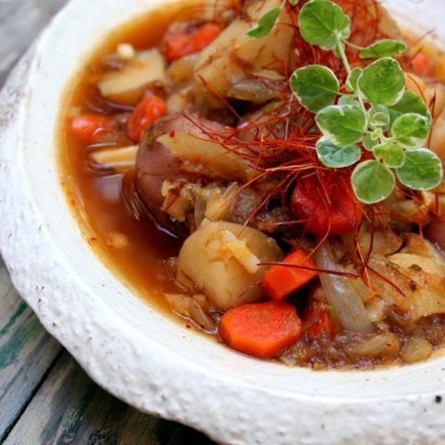Kimchi Potato Stewキムチおかかじゃが