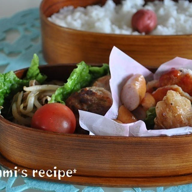 簡単！お弁当レシピ～フライ衣の残りでできたお弁当～