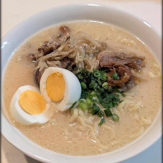 麺類が苦手な私が、お昼ご飯にラーメンを作りました