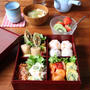 きのうの晩ごはん。お弁当verとワンプレートver。