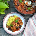 Eggplant Chickpea Stew 茄子とひよこ豆のシチュー