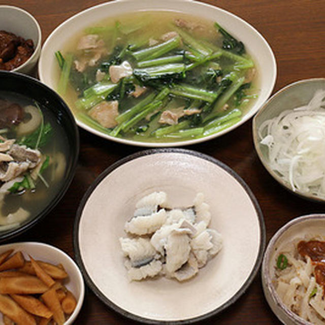 鱧が入った松茸の汁物が食べたくて・・・
