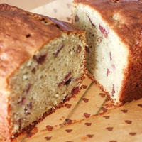 ホットケーキミックスで簡単♪　フルーツブランデーケーキ