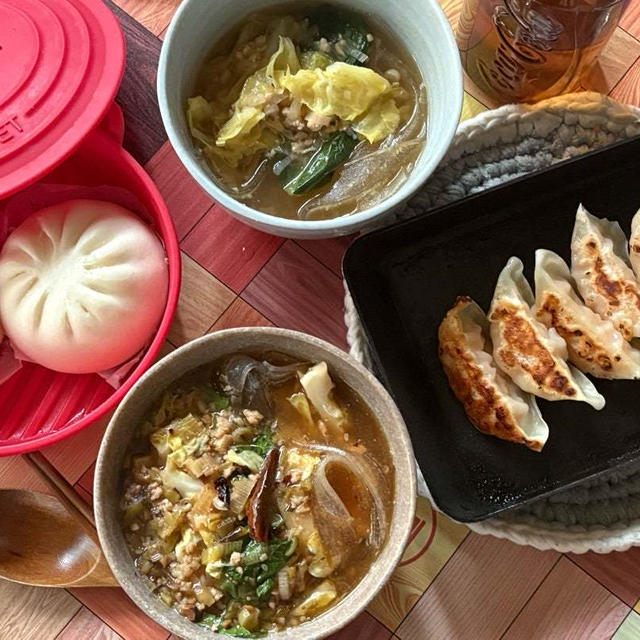 楽して中華な夕食♪