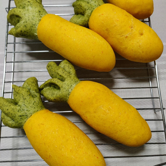 味もカタチも人参パン