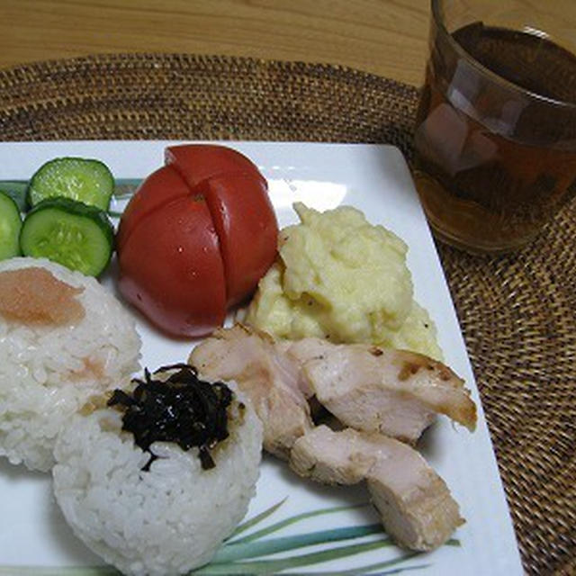 ワンプレート☆なめらか～なマッシュポテトで朝ごはん