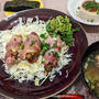 椎茸の豚肉巻きソテー