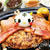 はんばー－－－－－－－ぐ♪キティちゃん寅年ハンバーグ♪特盛り♪